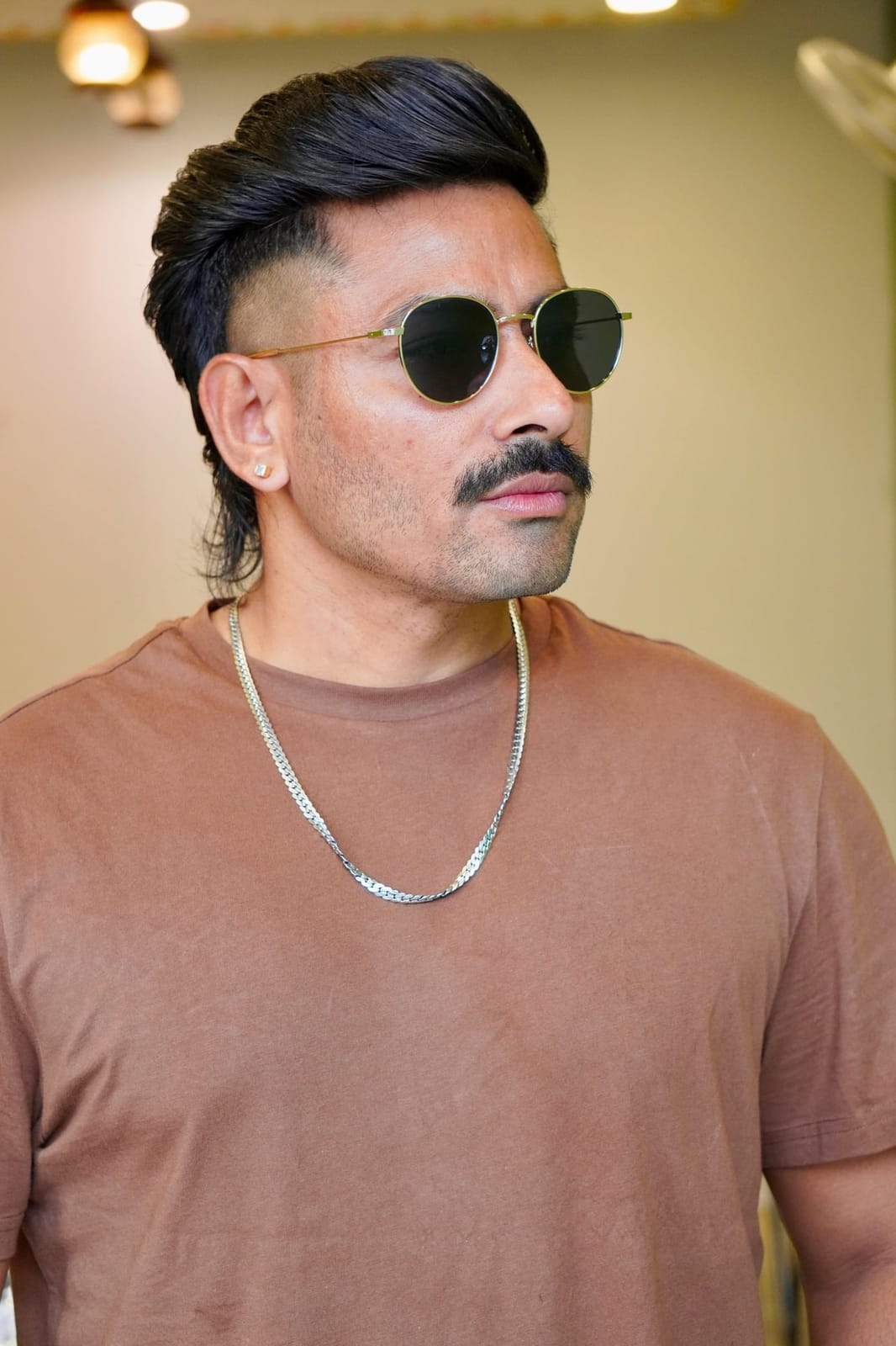 Men's mullet + fade