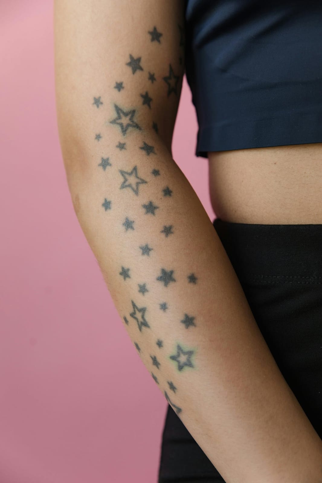 Stars scatter — arm