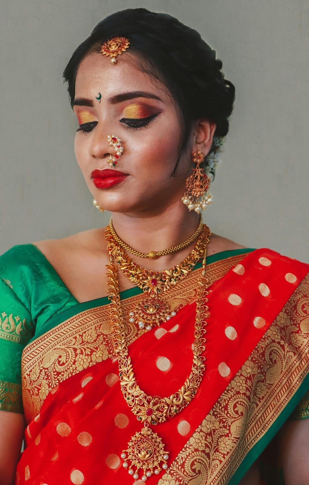 Traditional bridal — sangeet glow