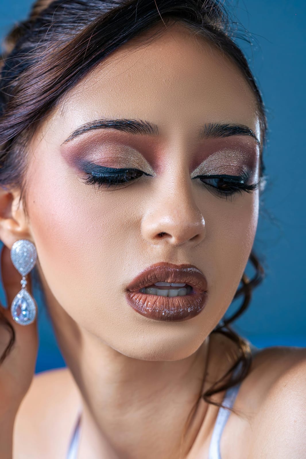 Bronze glossy lip